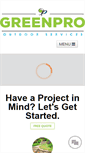 Mobile Screenshot of greenprollc.com